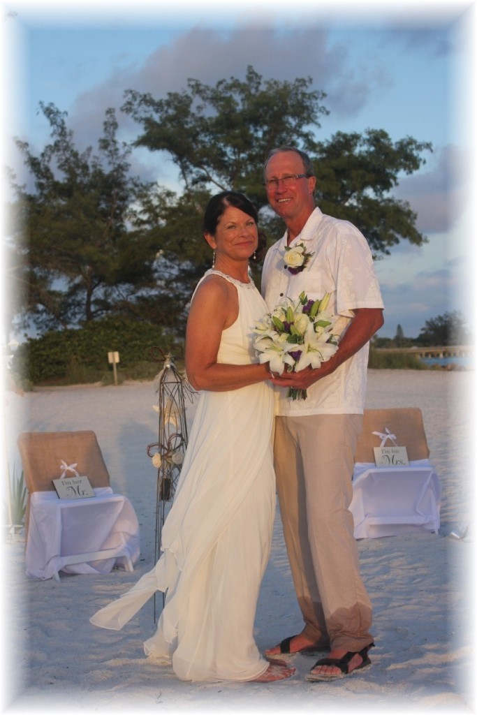 Beach Wedding in Sarasota Florida