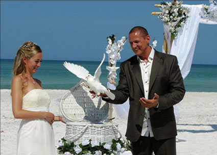 Hochzeit am Strand in Florida