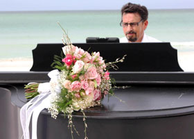 Live Piano for Weddings on the Beach in Sarasota Florida