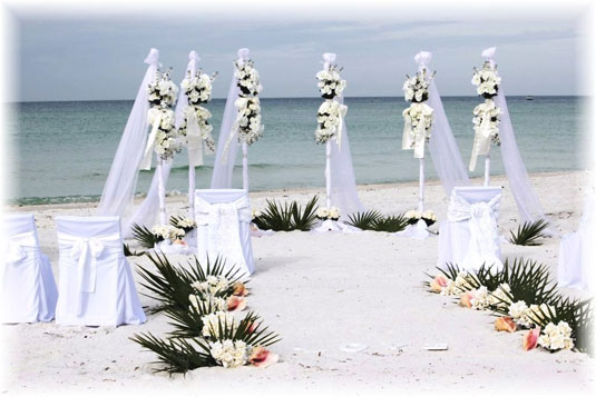 Heiraten in Florida am Strand von Anna Maria Island 