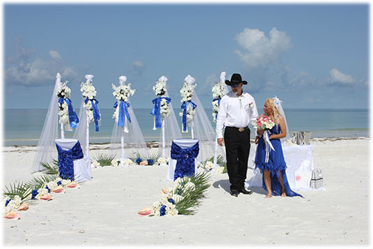 Heiraten in Florida am Strand von Anna Maria Island