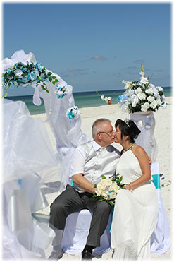 Hochzeit am Strand in Florida