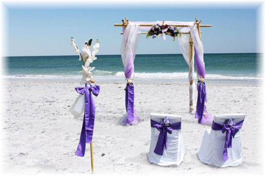 Heiraten in Florida am Strand von Anna Maria Island