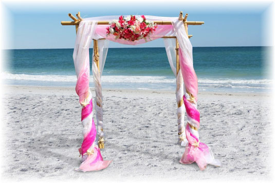 Heiraten in Florida am Strand von Anna Maria Island