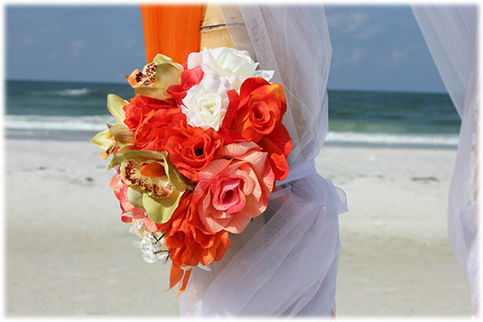 Heiraten in Florida am Strand von Anna Maria Island